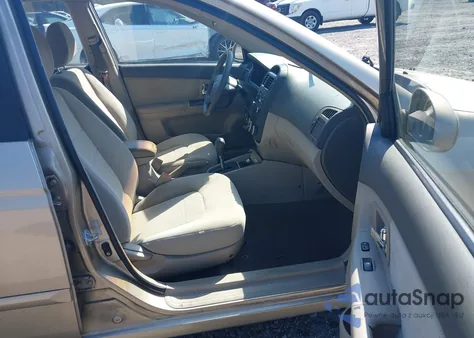 2007 Kia Spectra Ex from USA, damaged, VIN KNAFE121275455787